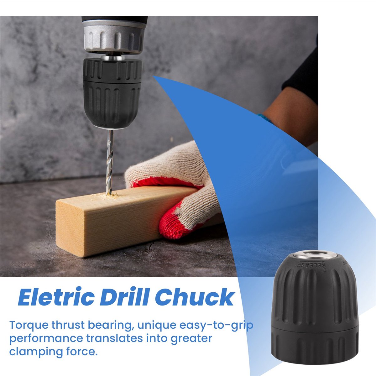 Sds Plus Chuck Adapter - Adaptador de Mandril de Broca Sem