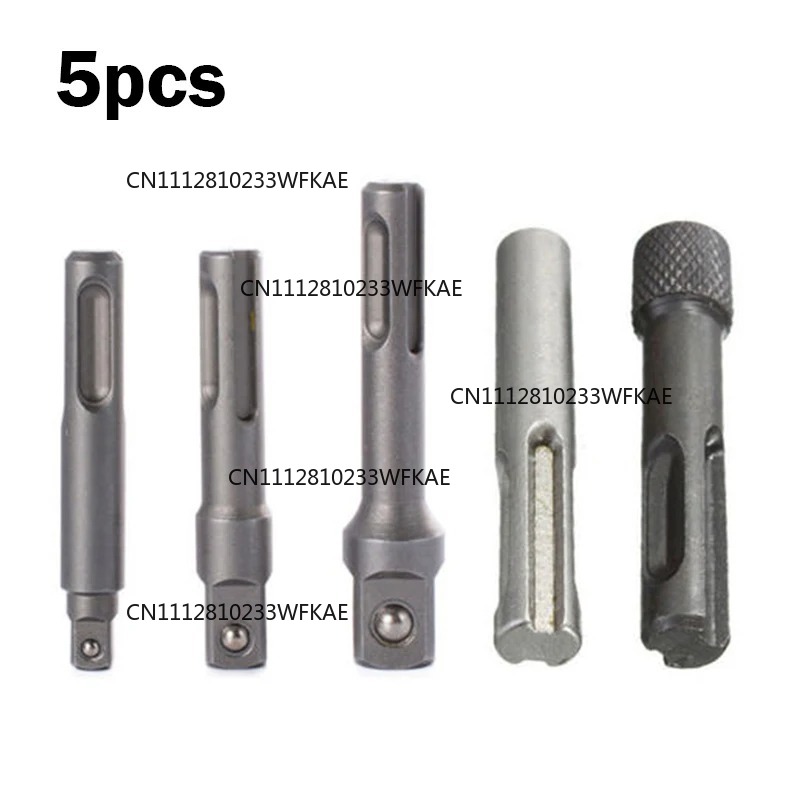 Sds Plus Chuck Adapter - 5 Peças de Adaptadores de Mandril