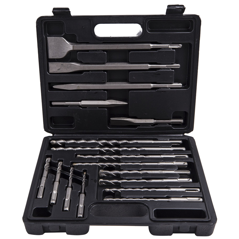 Sds Plus Drill Bit Set 17Pcs - 17 unidades SDS Plus Broca de