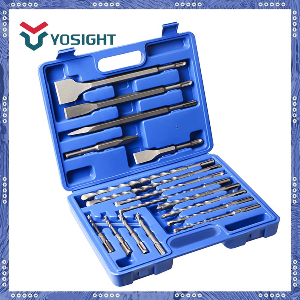 Sds Plus Drill Bit Set 17Pcs - 17 peças sds-plus brocas de martelo