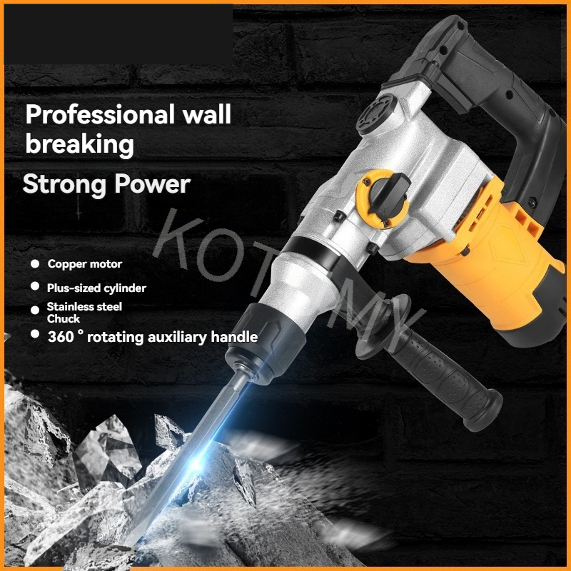 Hammer Drill Concrete 13Mm - Picareta Elétrica de Alta Potência para