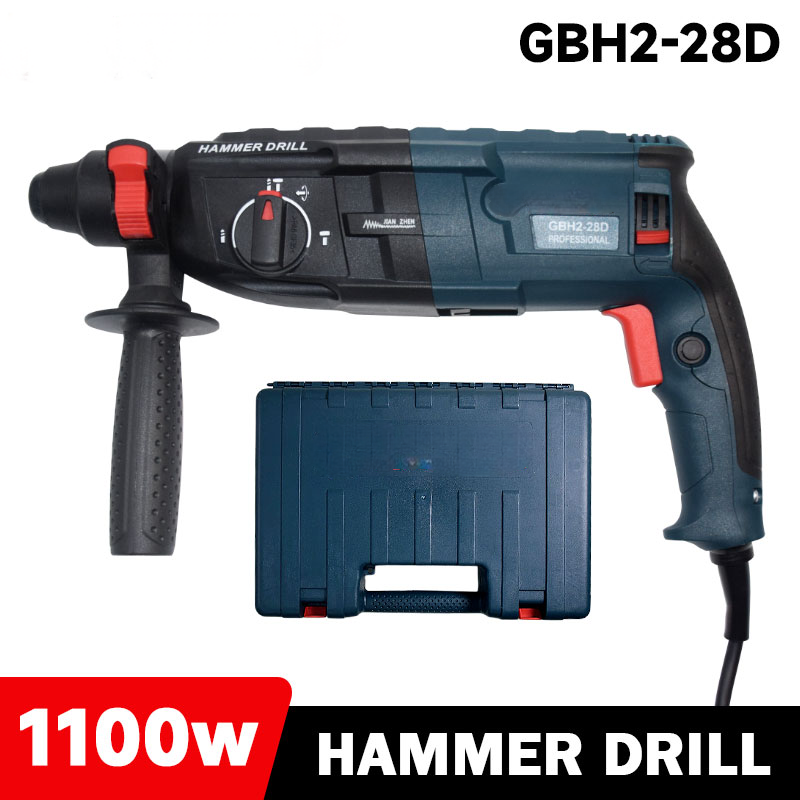 Rotary Hammer Drill Sds Plus 800W - GBH2-28 Bulldog Xtreme, martelo rotativo SDS-plus