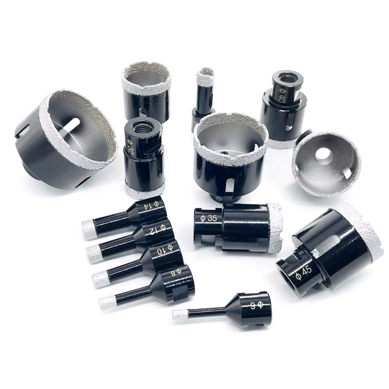1pc 6mm-100mm rosca de vácuo s - Core Drill Bit Diamond 100Mm avaliação e preço