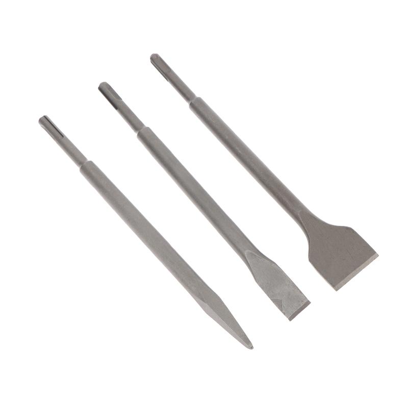 Conjunto de 3 Peças de Cinzéis - Rotary Hammer Chisel Bit Flat avaliação e preço