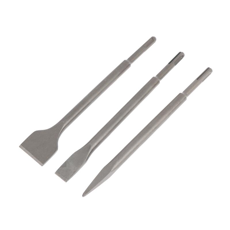 Conjunto de 3 Peças de Cinzéis - Rotary Hammer Chisel Bit Flat avaliação e preço