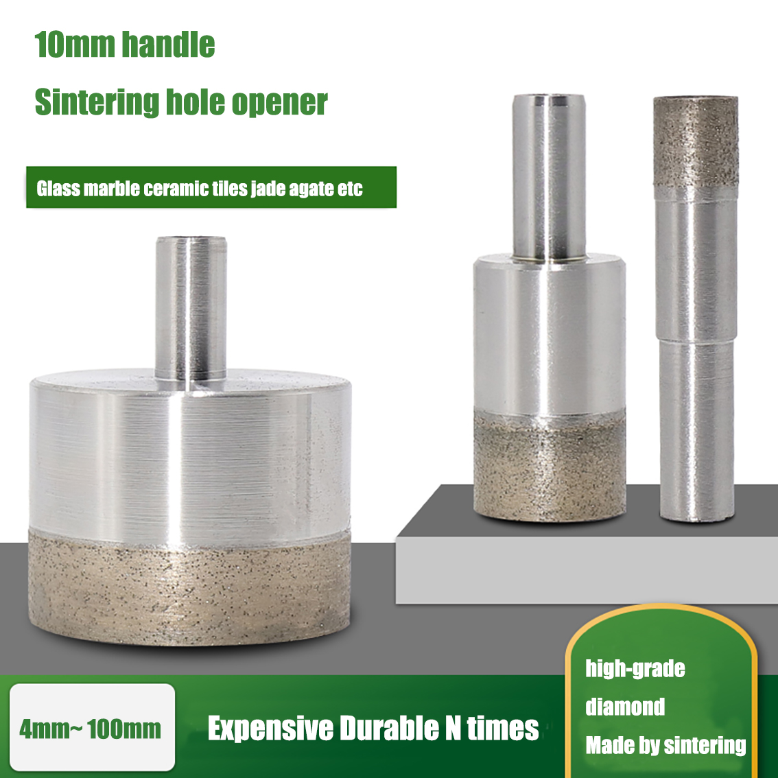 1 pçs diamante pó sinterizado  - Core Drill Bit Diamond 100Mm avaliação e preço