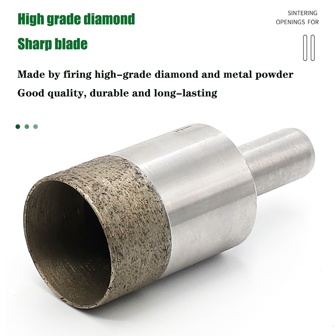 1 pçs diamante pó sinterizado  - Core Drill Bit Diamond 100Mm avaliação e preço
