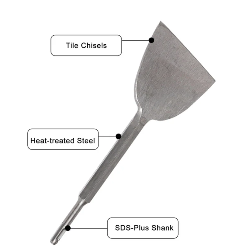 Broca de Cinzel Plano SDS-Plus - Rotary Hammer Chisel Bit Flat avaliação e preço