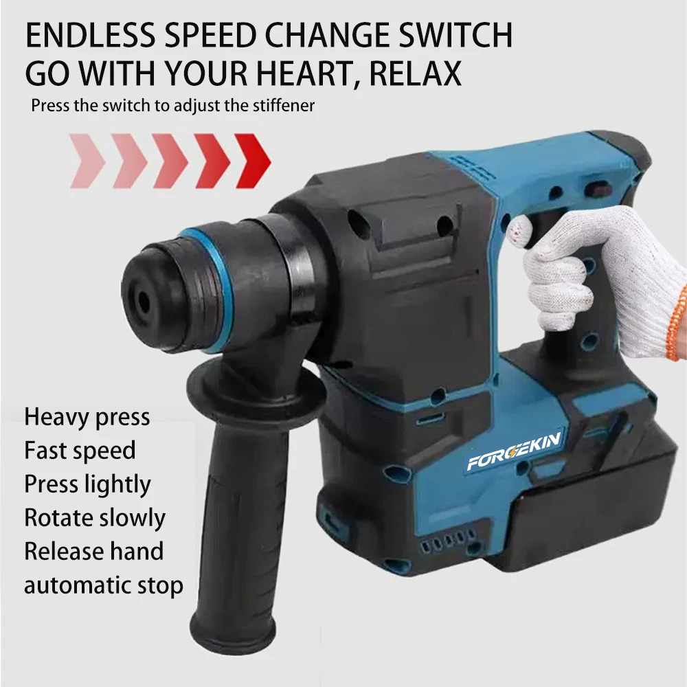 Furadeira de Impacto Elétrica  - Cordless Rotary Hammer 20V Brushless avaliação e preço