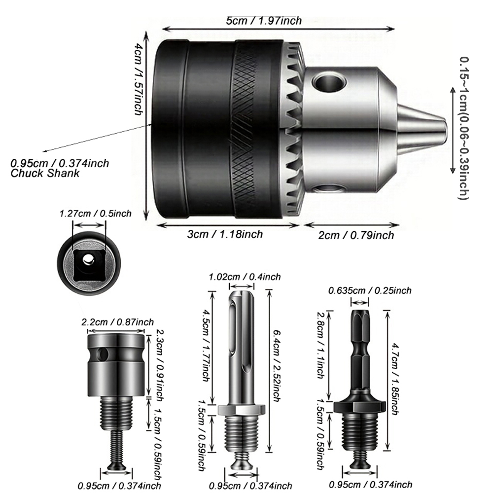 Mandril de broca de 1.5-10mm,  - Sds Plus Chuck Adapter avaliação e preço