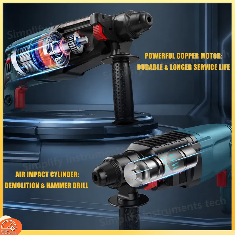 Furadeira Rotativa de 800W SDS - Rotary Hammer Drill Sds Plus 800W avaliação e preço
