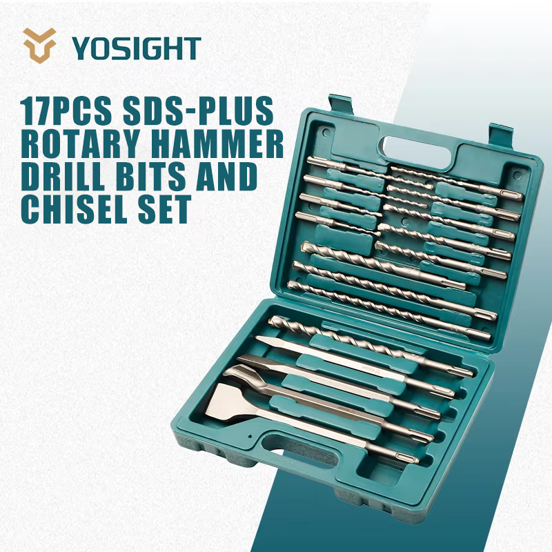 Conjunto de 17 Peças de Brocas - Sds Plus Drill Bit Set 17Pcs avaliação e preço