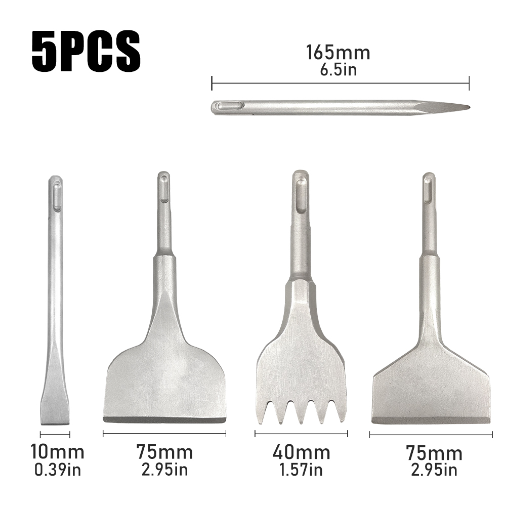 Cincel de Ponta Plana com Enca - Rotary Hammer Chisel Bit Flat avaliação e preço