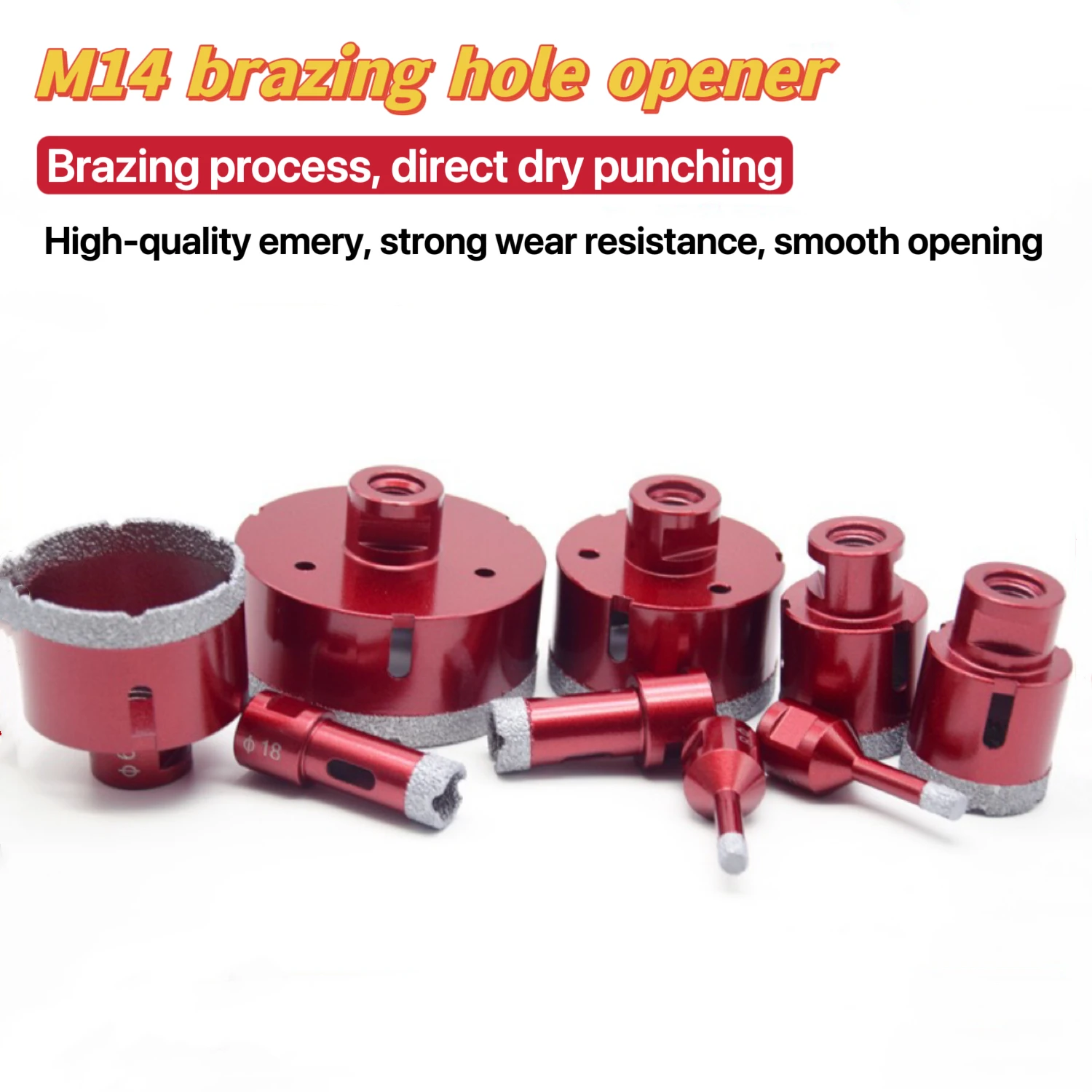 1 unidade Broca de Coroa M14 6 - Core Drill Bit Diamond 100Mm avaliação e preço