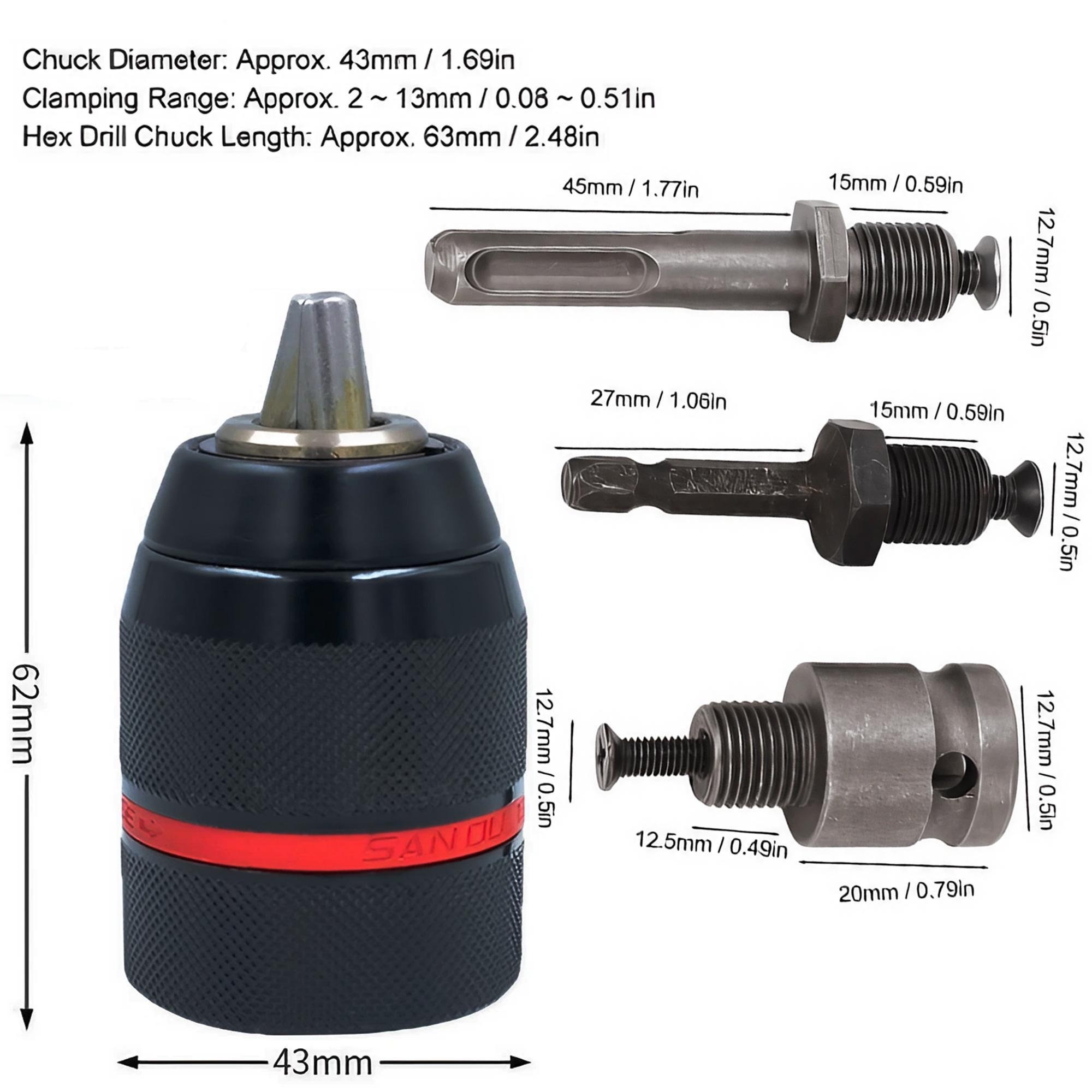 Mandril de Aperto Rápido para  - Sds Plus Chuck Adapter avaliação e preço