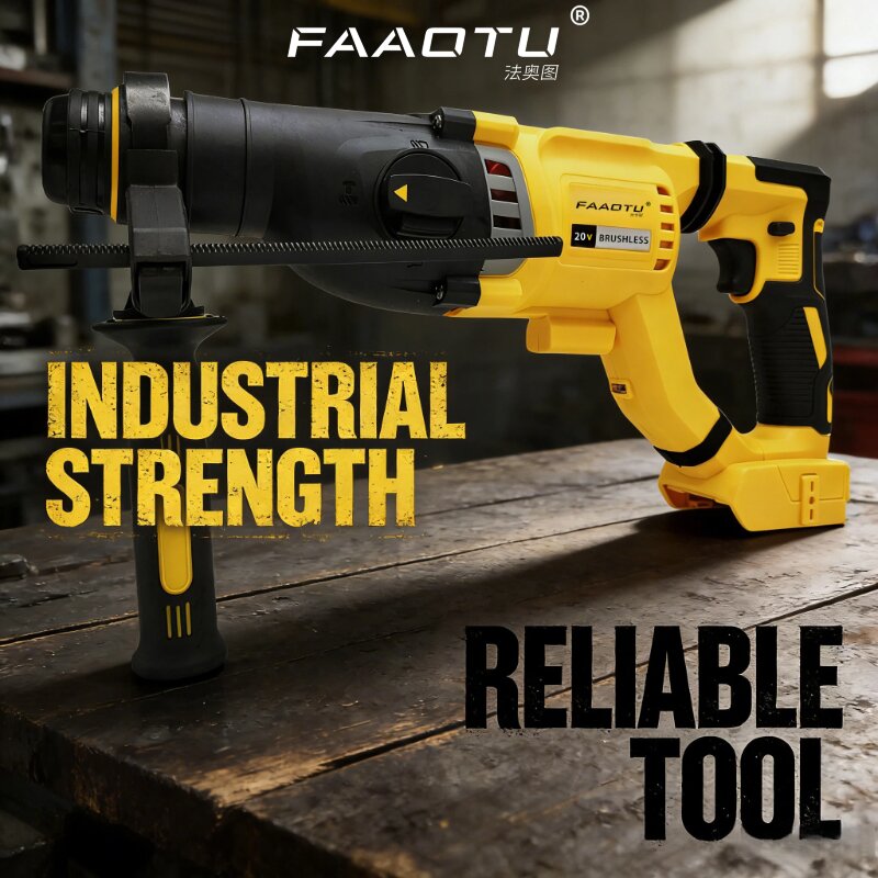 Martelo Rotativo Elétrico Sem  - Cordless Rotary Hammer 20V Brushless avaliação e preço