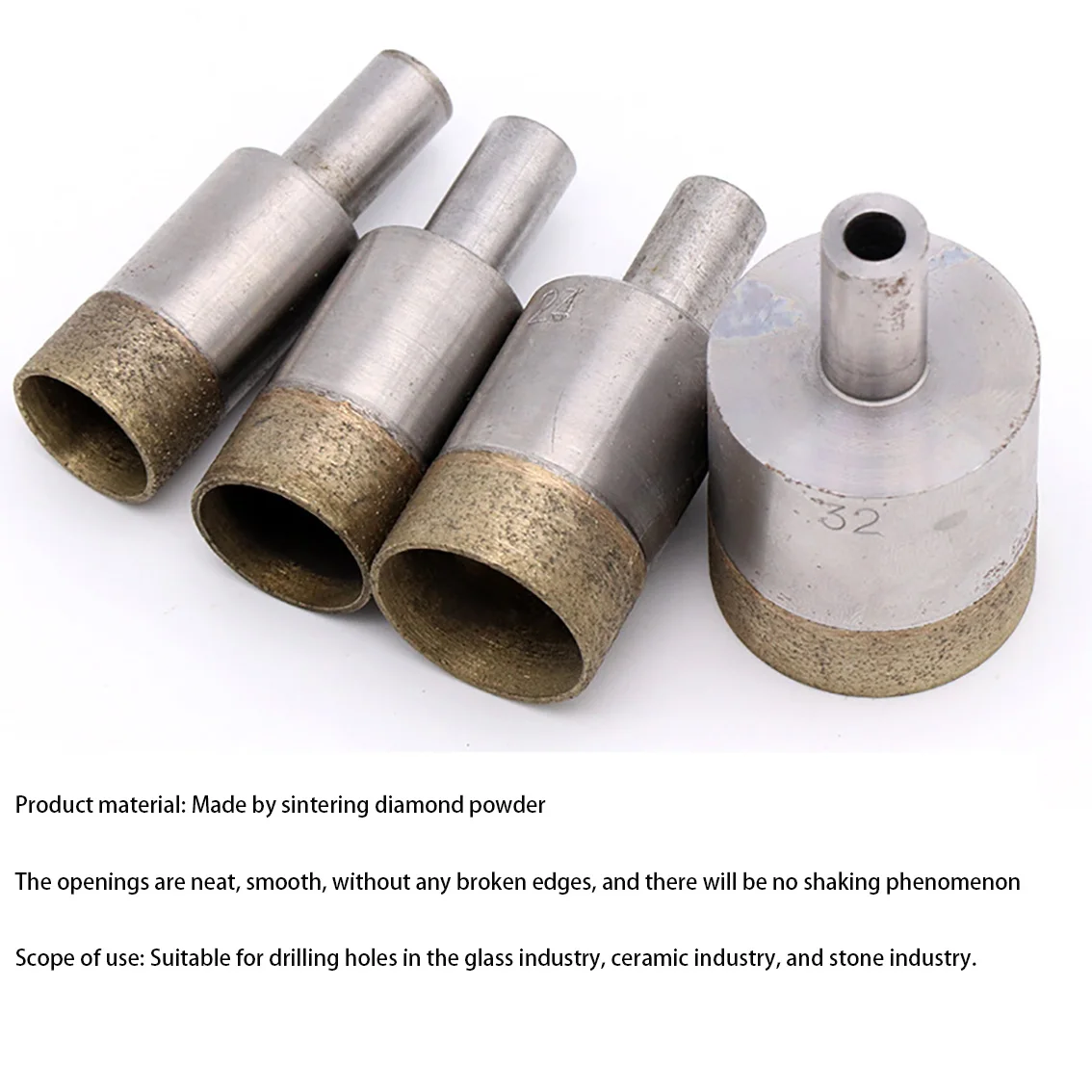 1 pçs 10mm haste 4-100mm diama - Core Drill Bit Diamond 100Mm avaliação e preço