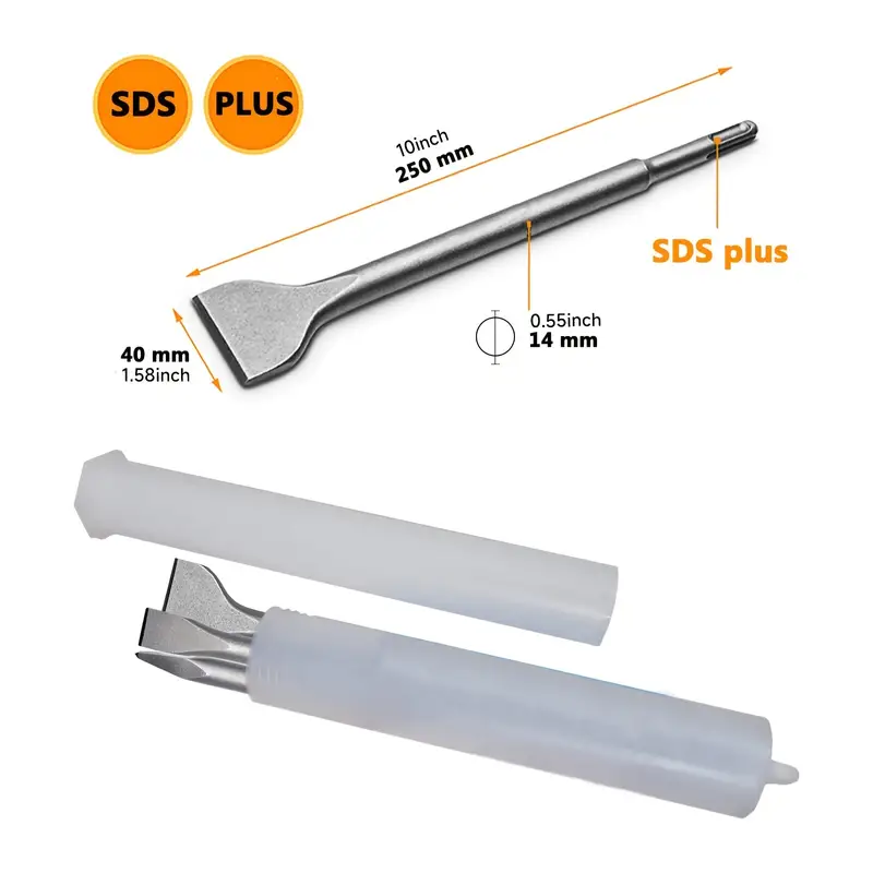 Conjunto de Formões SDS-Plus p - Rotary Hammer Chisel Bit Flat avaliação e preço