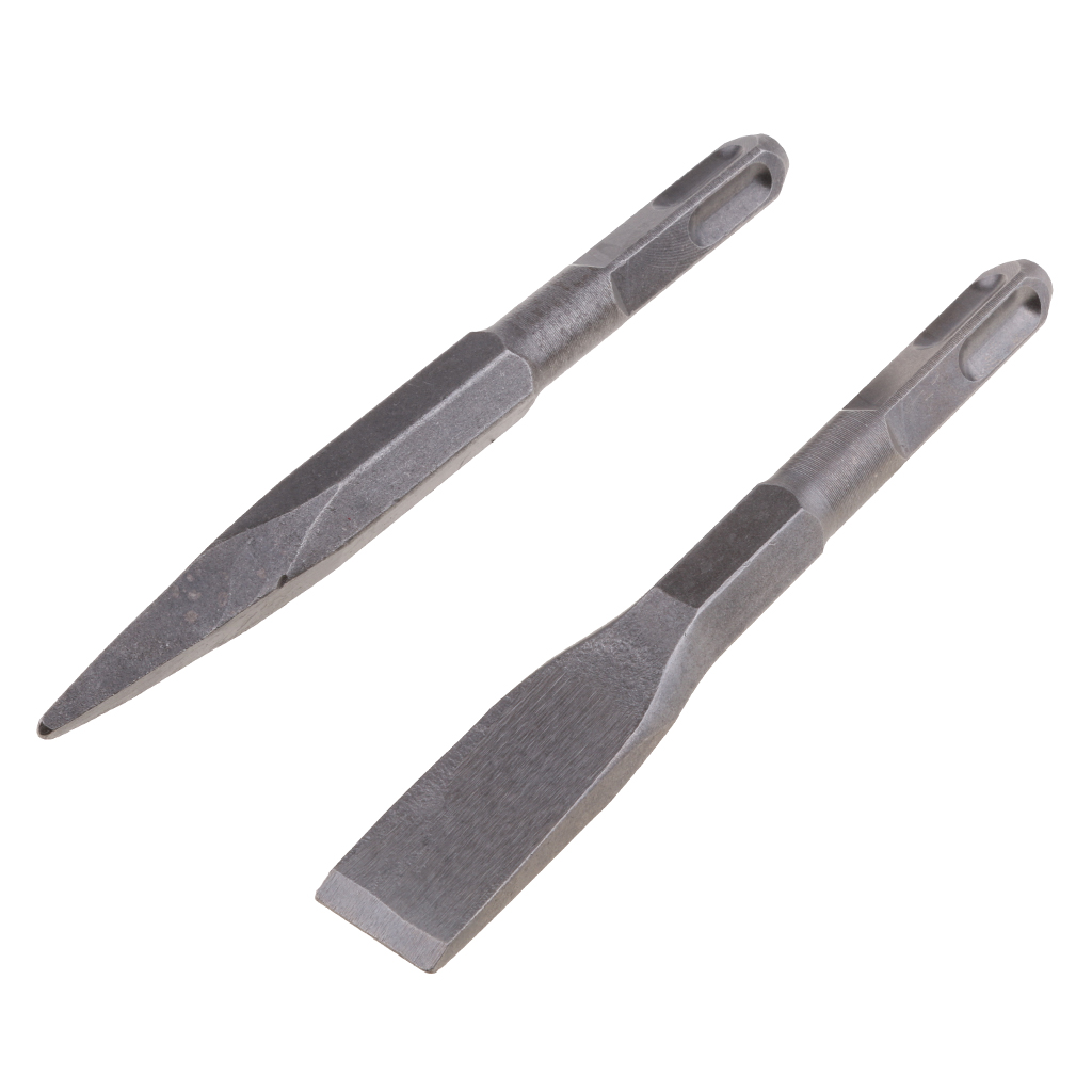 Conjunto de Pontas de Cinzel e - Rotary Hammer Chisel Bit Flat avaliação e preço
