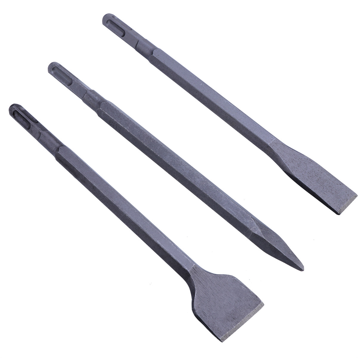 3 Peças - Conjunto de Cinzéis  - Rotary Hammer Chisel Bit Flat avaliação e preço