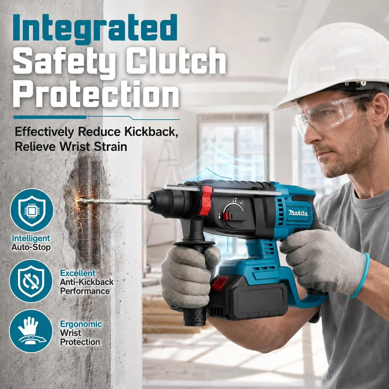 Makita DHR242 18V LXT ®   Fura - Rotary Hammer Drill 26Mm avaliação e preço