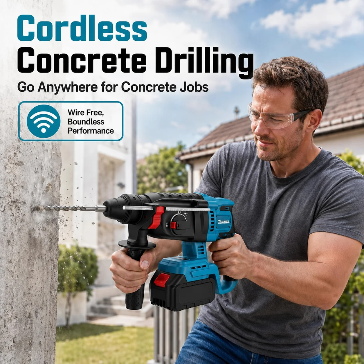 Makita DHR242 18V LXT ®   Fura - Rotary Hammer Drill 26Mm avaliação e preço