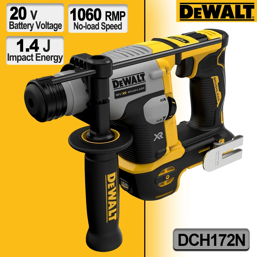 DeWalt DCH172N Furadeira de ma - Cordless Rotary Hammer 20V Brushless avaliação e preço