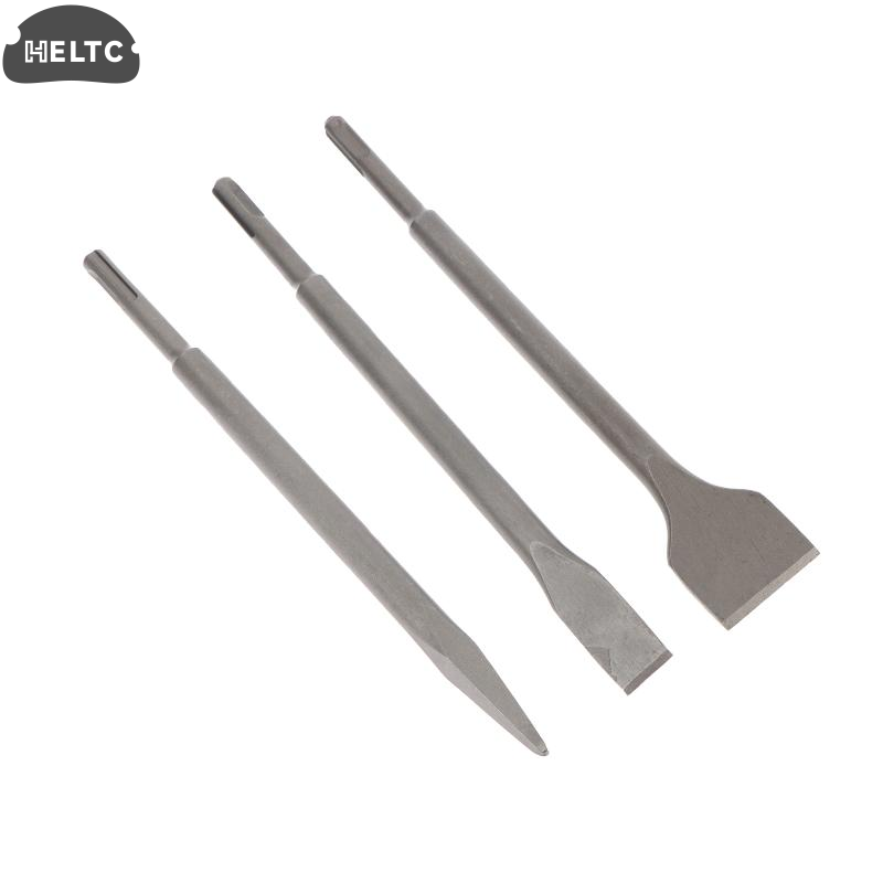 Conjunto de 3 Peças de Cinzéis - Rotary Hammer Chisel Bit Flat avaliação e preço