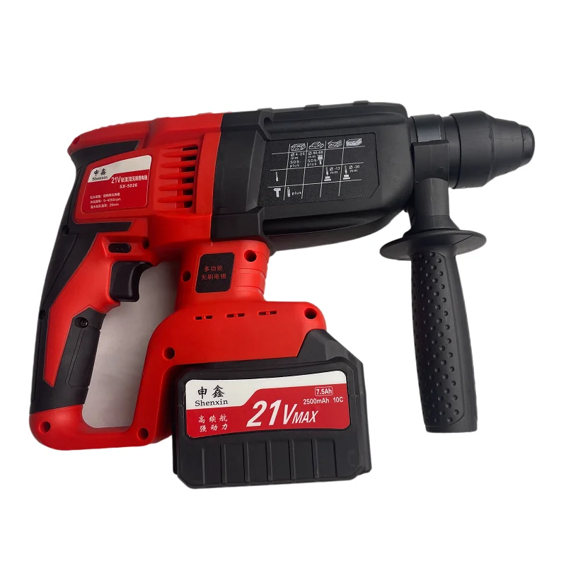 Martelo Rotativo Industrial Se - Rotary Hammer Drill Sds Plus 800W avaliação e preço