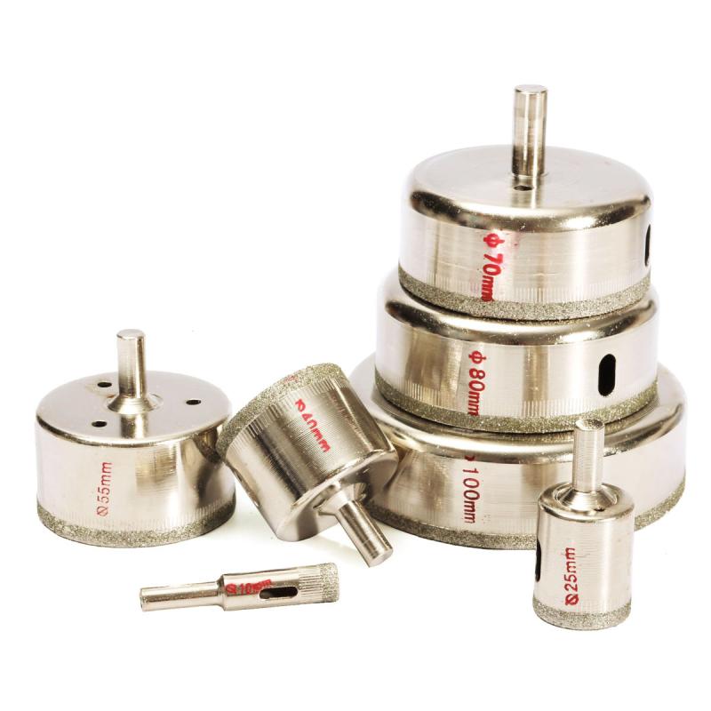 Conjunto de 7 Brocas Diamantad - Core Drill Bit Diamond 100Mm avaliação e preço