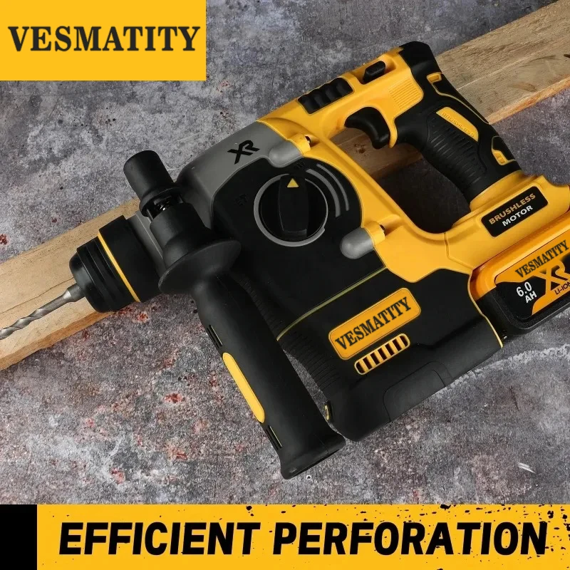 Furadeira de Impacto Sem Fio 2 - Cordless Rotary Hammer 20V Brushless avaliação e preço