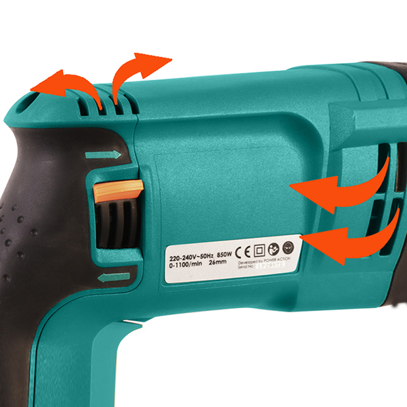 Martelo Rotativo RH850 850W 26 - Rotary Hammer Drill 26Mm avaliação e preço
