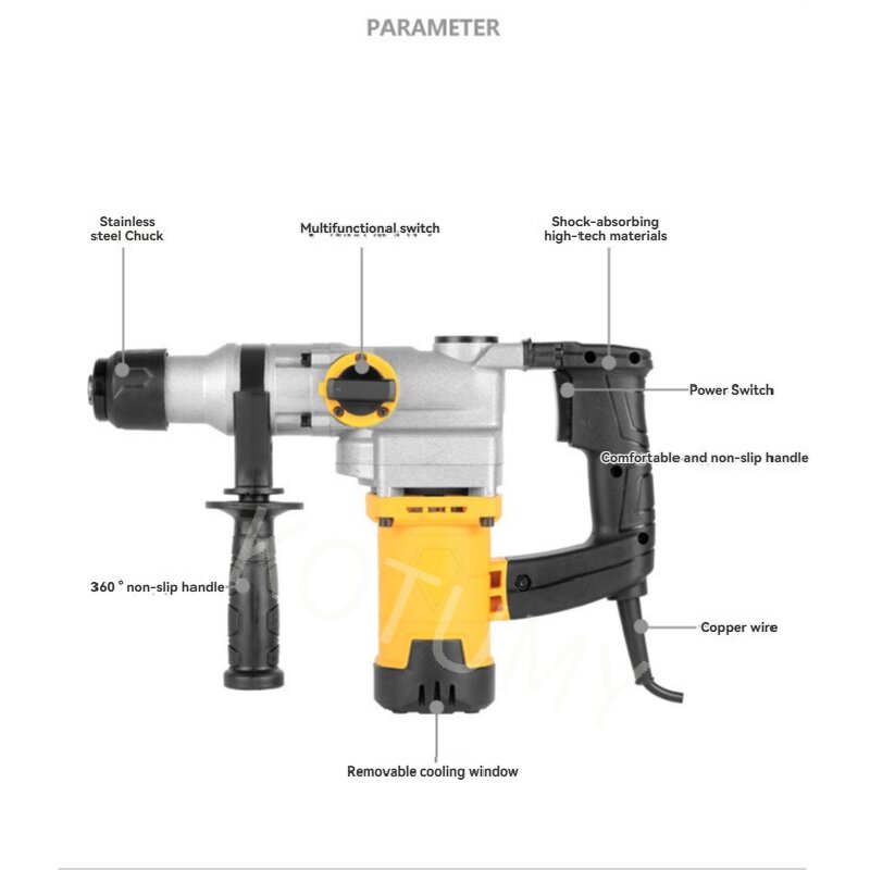 Martelo Elétrico de Cobre 110V - Hammer Drill Concrete 13Mm avaliação e preço