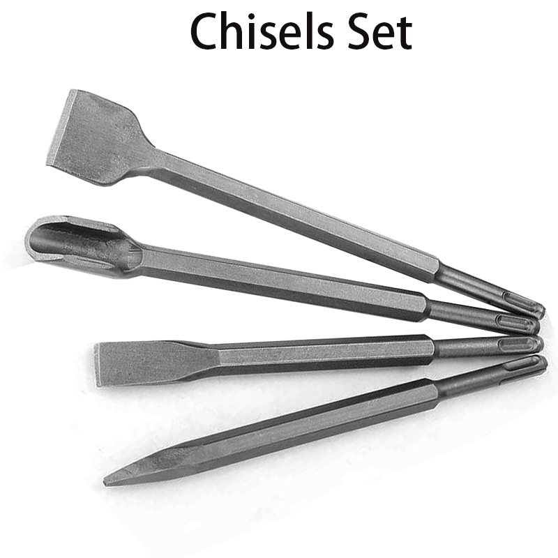 Broca Rotativa Elétrica SDS co - Rotary Hammer Chisel Bit Flat avaliação e preço