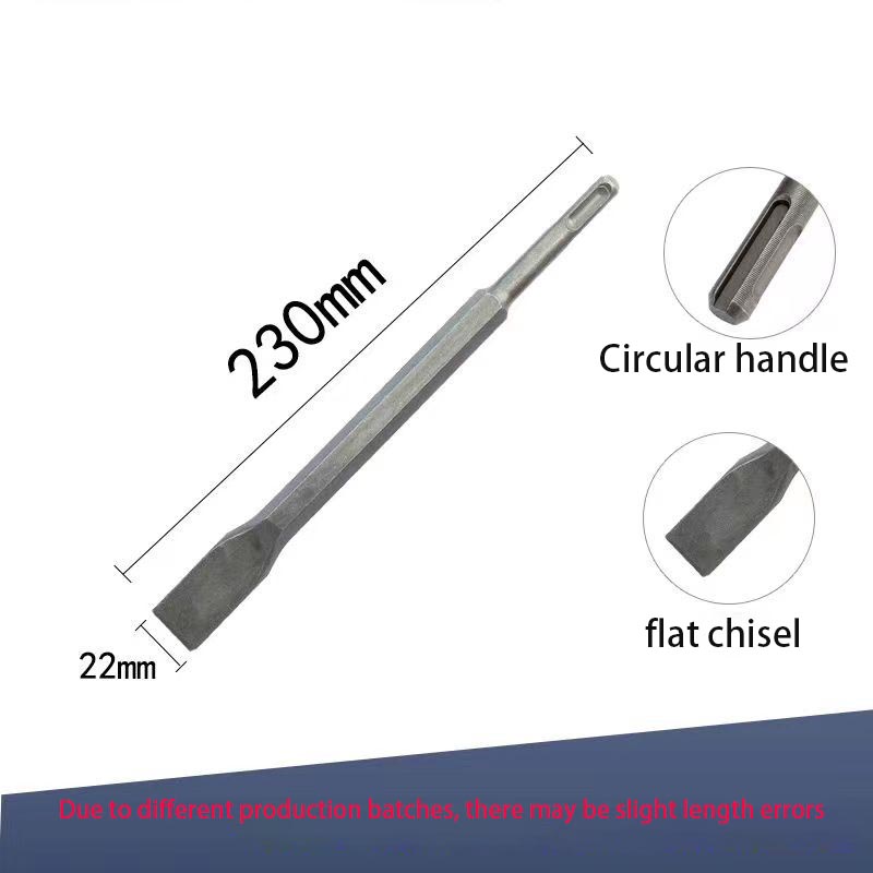 Broca Rotativa Elétrica SDS co - Rotary Hammer Chisel Bit Flat avaliação e preço