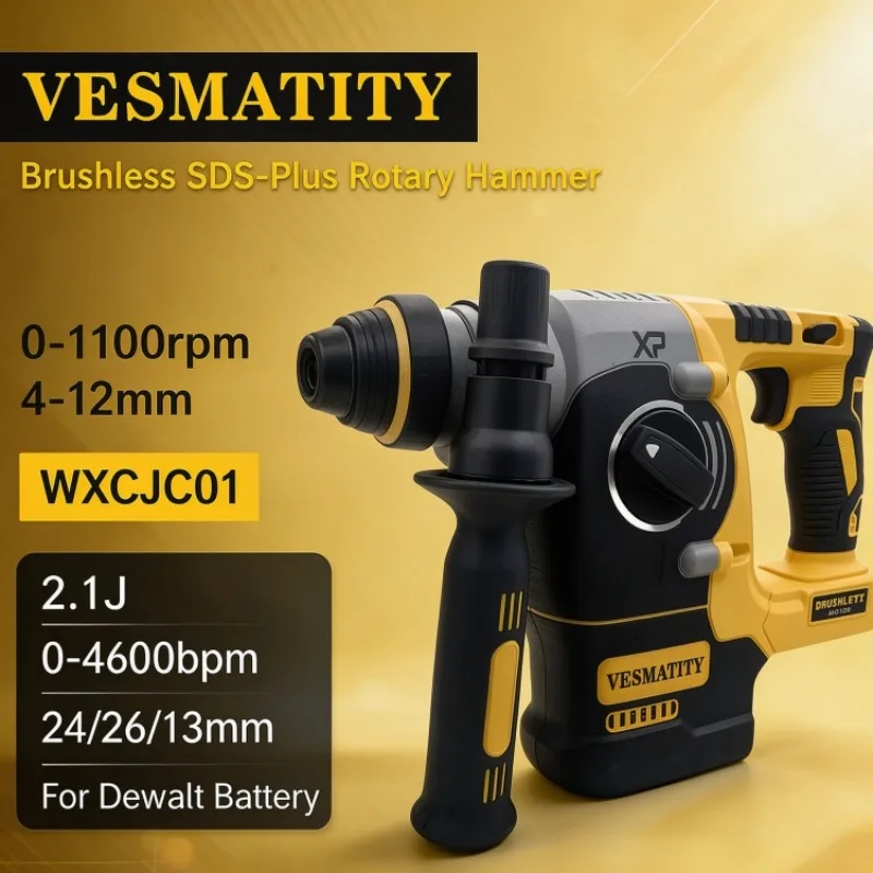 Furadeira Rotativa Sem Escovas - Hammer Drill Concrete 13Mm avaliação e preço