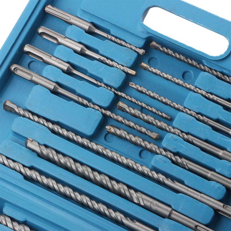 17 pçs/set martelo elétrico sd - Sds Plus Drill Bit Set 17Pcs avaliação e preço
