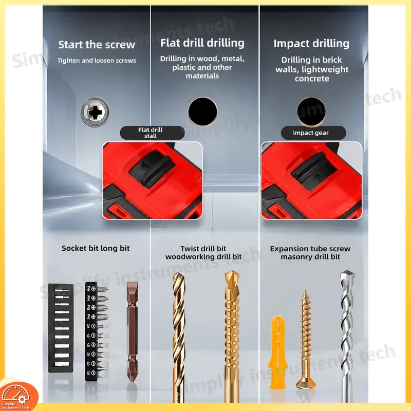 Furadeira de Impacto Sem Fio 1 - Hammer Drill Concrete 13Mm avaliação e preço